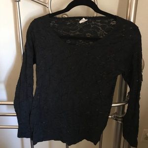Vintage Long Sleeved Lace Top